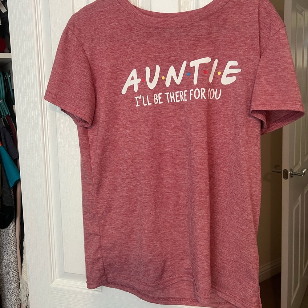 friends themed auntie shirt